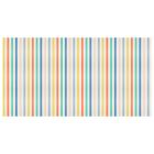 Nappe en papier à rayures Multicolore