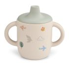 Tasse d'apprentissage à bec silicone 150 ml Neil Flying Sandy