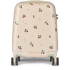 Valise enfant cabine 30L à roulettes Norelle Peach Sea shell