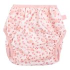 Couche de bain lavable Léopard rose 0-3 ans