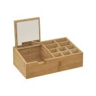 Organiseur avec miroir Tidy smart bambou
