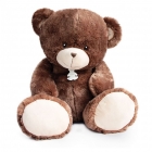 Peluche Ours marron BELLYDOU 90 cm