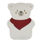 Bouillotte Ourson thérapeutique Foulard rouge