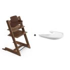 Pack Chaise haute Tripp Trapp avec son Baby Set et sa tablette - Warm brown