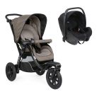 Poussette duo Activ3 Dark Beige