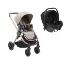 Poussette duo Best Friend Pro Light Desert Taupe + Siège auto Kory i-Size