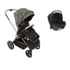 Poussette duo Mysa Kory Glam Dew Re_Lux + Siège auto Kory i-Size
