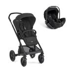 Poussette duo Chrome 2 Raven + siège auto i-Level Pro Eclipse noir