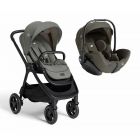 Poussette duo Finiti Evergreen + siège auto i-Level Pro Evergreen