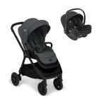 Poussette duo Finiti Ebony + siège auto i-Snug 2 Raven