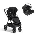 Poussette duo Finiti Eclipse + siège auto i-Snug 2 Raven