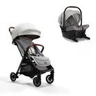 Poussette duo Parcel signature Oyster + siège auto Sprint Oyster