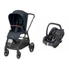 Poussette duo Street + siège auto Cabriofix i-Size Essentiel Graphite