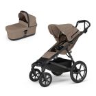 Poussette duo Urban Glide 4 + nacelle Urban Glide Tinted taupe