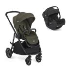 Poussette duo Versatrax Fern + siège auto i-Gemm 3 Raven