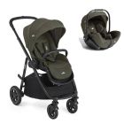 Poussette duo Versatrax Fern + siège auto i-Level Pro Evergreen