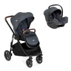 Poussette duo Versatrax Moonlight bleu + siège auto i-Snug 2 Moonlight bleu