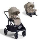 Poussette duo Versiti + siège auto Sprint Signature Sandstone beige