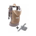 Pack évolution porte bébé HoodieCarrier Sablé