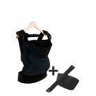 Pack évolution porte bébé Hoodiecarrier Black Forest