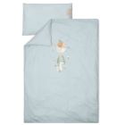 Pack housse de couette lit enfant + taie - Denim Blue - 120 x 150 cm
