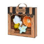 Coffret de Naissance – 2 Anneaux de Dentition & 1 Mini Banane