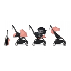 Poussette Trio YOYO² pack 0+ & 6+ + siège auto YOYO car seat by Besafe - Châssis Noir - Ginger