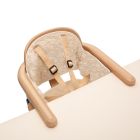 Pack siège de table Hiko + coussin Fur milk bouclette