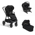 Poussette trio Finiti Signature Eclipse + siège auto Sprint Eclipse + nacelle Ramble XL Eclipse
