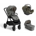 Poussette trio Finiti Signature + siège auto i-Snug 2 Fern + nacelle Ramble signature XL Evergreen
