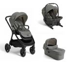 Poussette trio Finiti Signature Evergreen + siège auto Sprint Evergreen + nacelle Ramble XL Evergreen