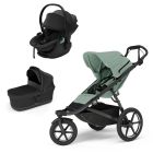 Poussette trio Urban Glide 3 Mist green + siège auto Maple + nacelle Urban Glide Black