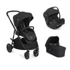 Poussette trio Versatrax + siège auto i-Gemm 3 + nacelle Ramble XL Raven