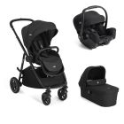 Poussette trio Versatrax + siège auto i-Starter Eclipse + nacelle Ramble XL Raven
