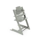 Pack Chaise haute Tripp Trapp Vert glacier et son Baby Set offert