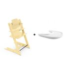 Pack Chaise haute Tripp Trapp avec son Baby Set et sa tablette Lemon yellow