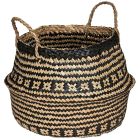 Panier de rangement pliable en osier