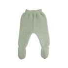 Pantalon maille 0/1 mois Vert argile