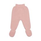 Pantalon maille 0/1 mois Rose