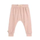 Pantalon en mousseline rose poudré 3/6 mois