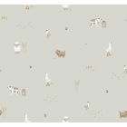 Papier peint intissé - Little Farm - 52 x 10 cm