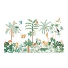 Papier peint panoramique Aventure dans la jungle (4 m x 3 m)