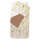 Parure housse de couette + taie d'oreiller 100x140cm / 40x60 cm Honey Moon