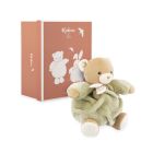 Peluche ours Patapouf 17 cm Vert
