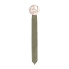 Attache-tétine Pebble Kaki/Graouu Pink