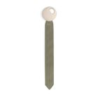 Attache-tétine Pebble Kaki/Sand