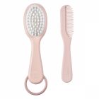 Brosse et peigne bébé Old pink