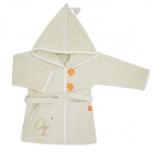 Peignoir enfant Daim lin personnalisable