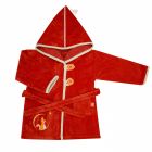 Peignoir de bain enfant Panda - Roux 2/4 ans