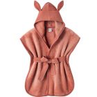 Peignoir éponge 2-4 ans Marsala